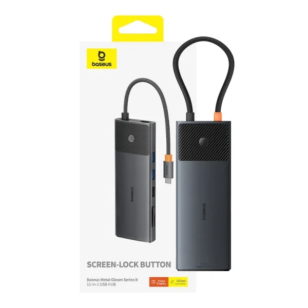 Baseus Metal Gleam Series Multi-functional Type-C - Image 3