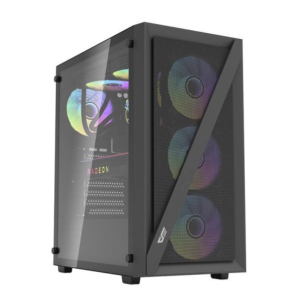 Darkflash DK 260 Air Mesh Computer Case (Black) — изображение 4