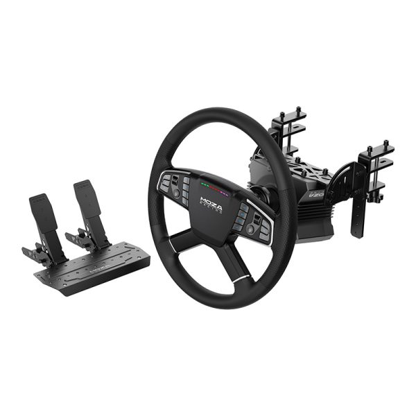 Gaming set - R5 base + TSW truck steering wheel + SRP-Lite pedals + Moza Racing RS071 clamps (PC) - Image 5