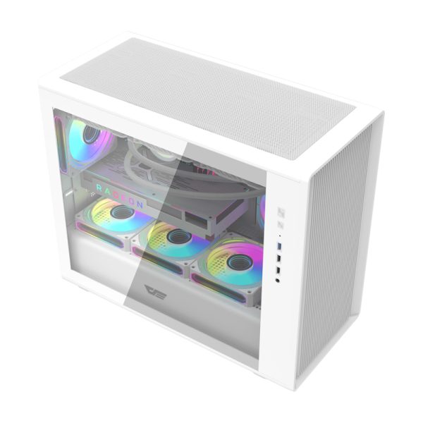 Darkflash DB460M computer case (white) - Image 3