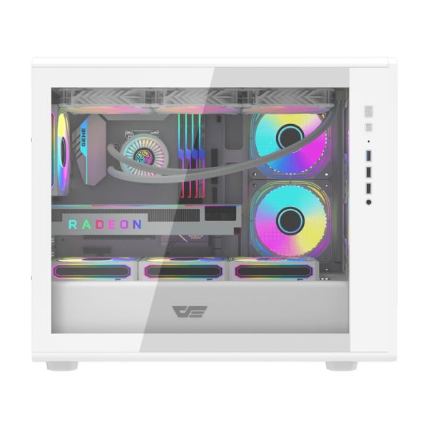 Darkflash DB460M computer case (white) - Image 4