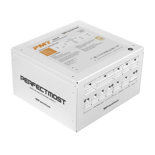 Darkflash PMT 80 Plus Gold 850W computer power supply (white) - Image 6