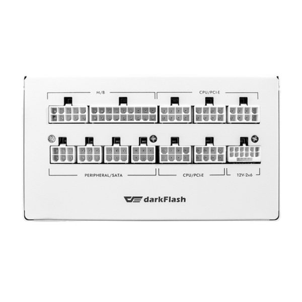 Darkflash PMT 80 Plus Gold 850W computer power supply (white) - Image 5