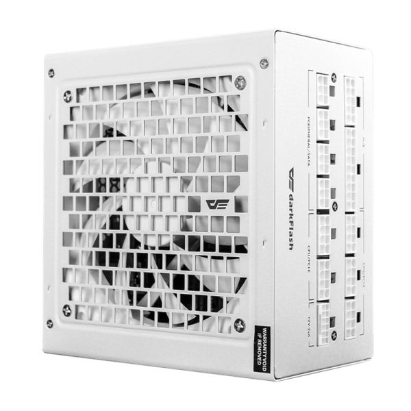 Darkflash PMT 80 Plus Gold 850W computer power supply (white)