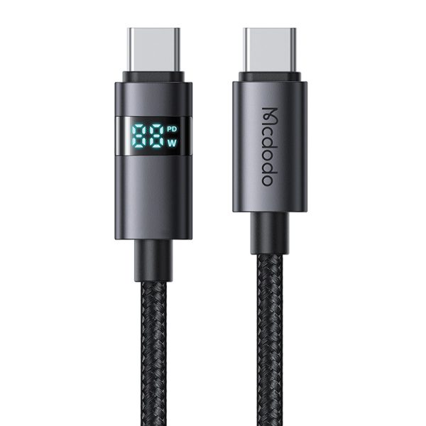 Mcdodo CA-5610 USB-C to USB-C cable, 100W, LED display, 1.2m - Image 2